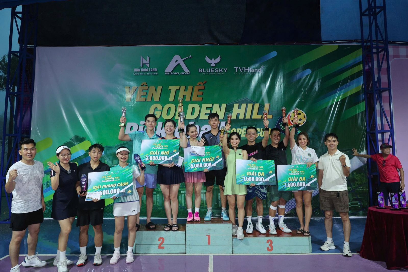 TỔNG KẾT GIẢI ĐẤU PICKLEBALL YÊN THẾ GOLDEN HILL OPEN CUP 2025