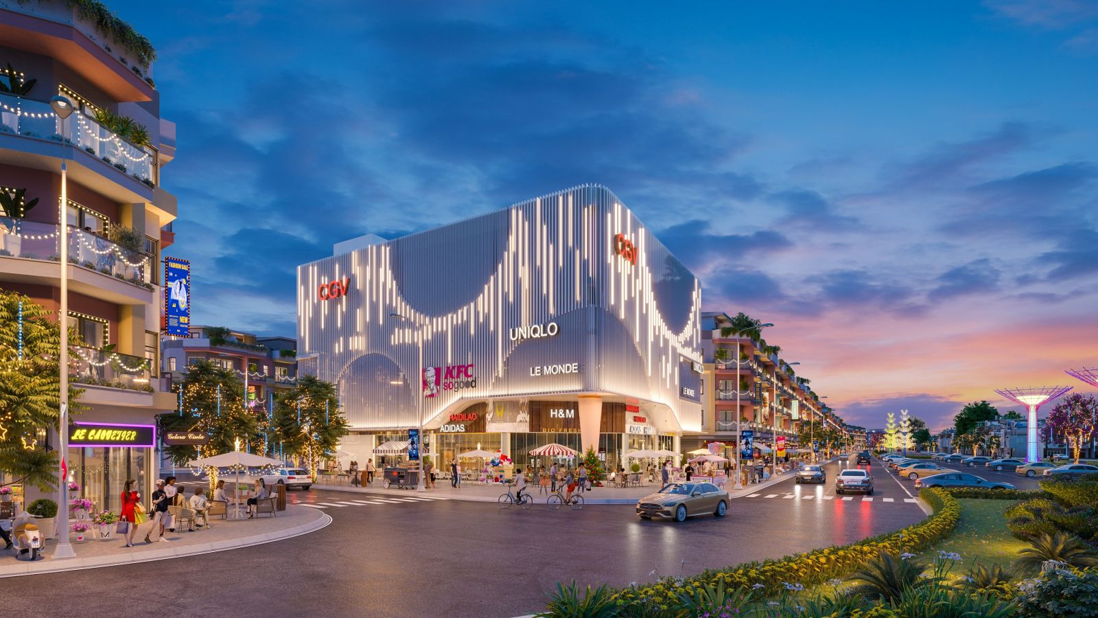 trung tâm thương mại Yên Thế Golden Hill