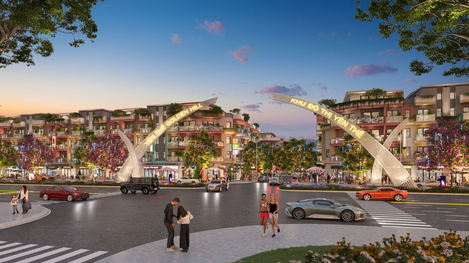 cổng dự án yên thế golden hill